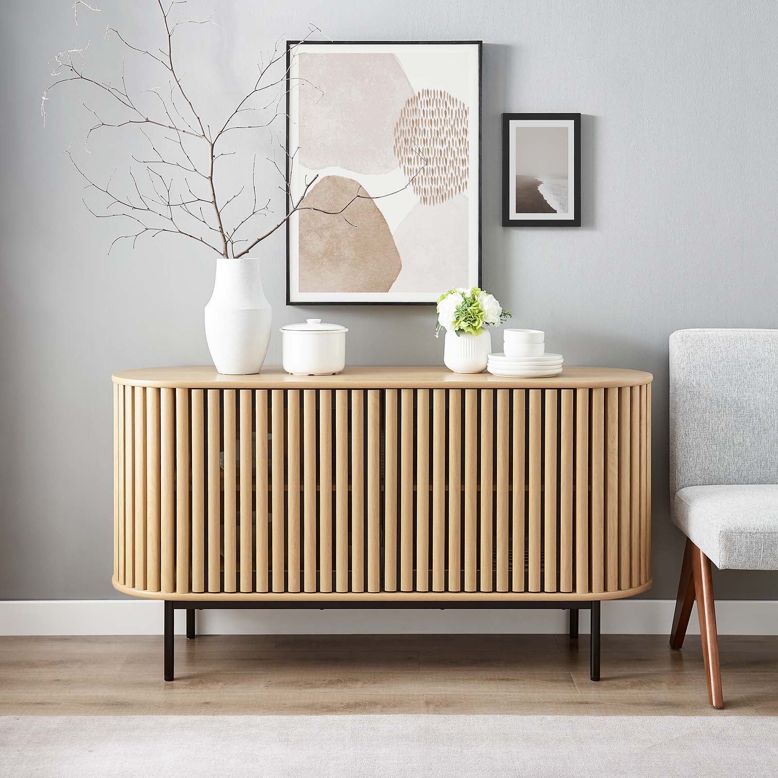 Fortitude 59Ó Oval Sideboard by Modway