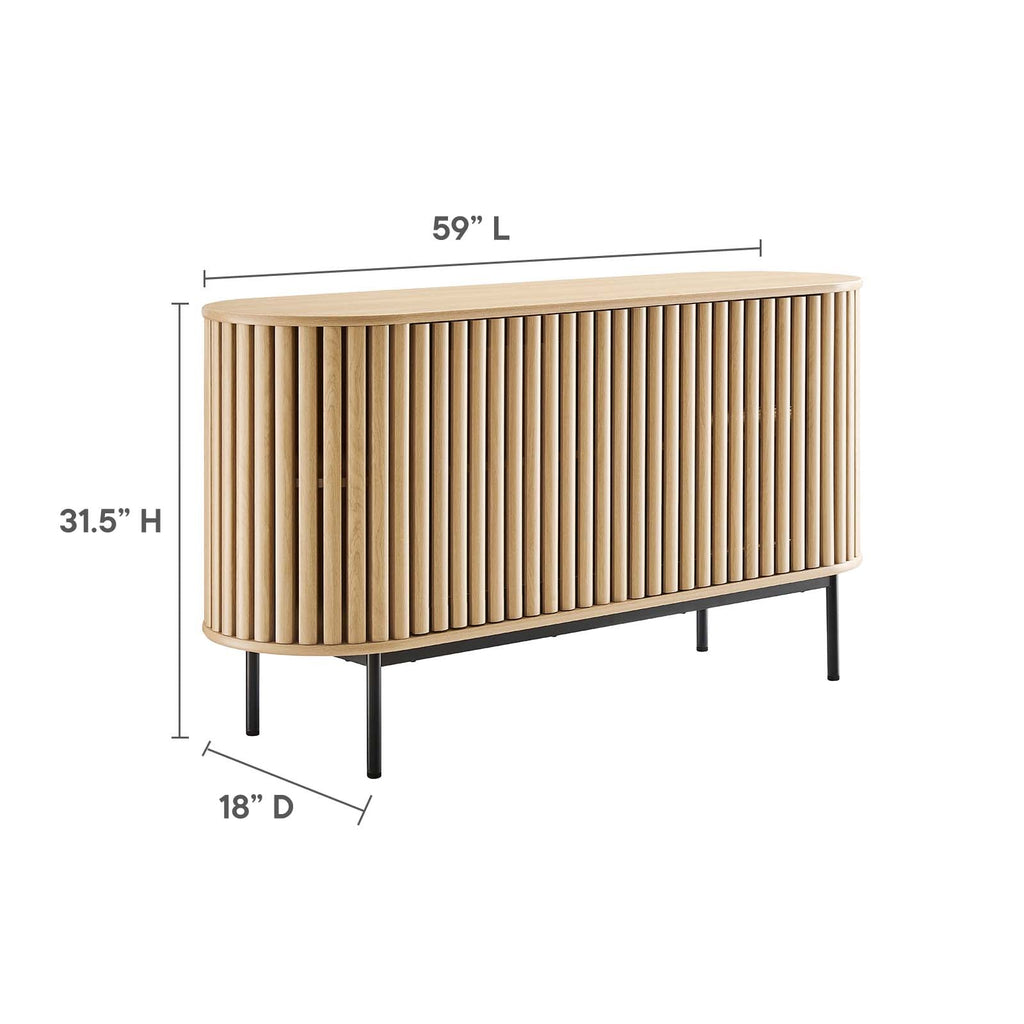 Fortitude 59Ó Oval Sideboard by Modway