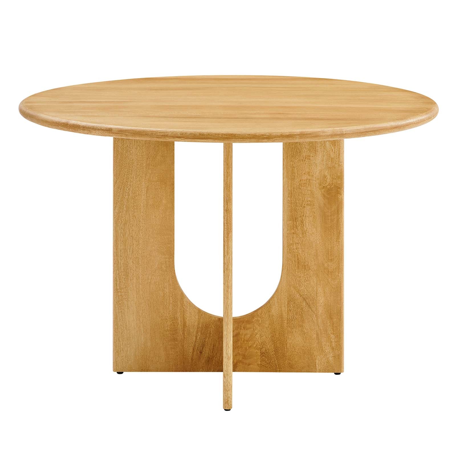 Rivian Round 48" Wood Dining Table by Modway
