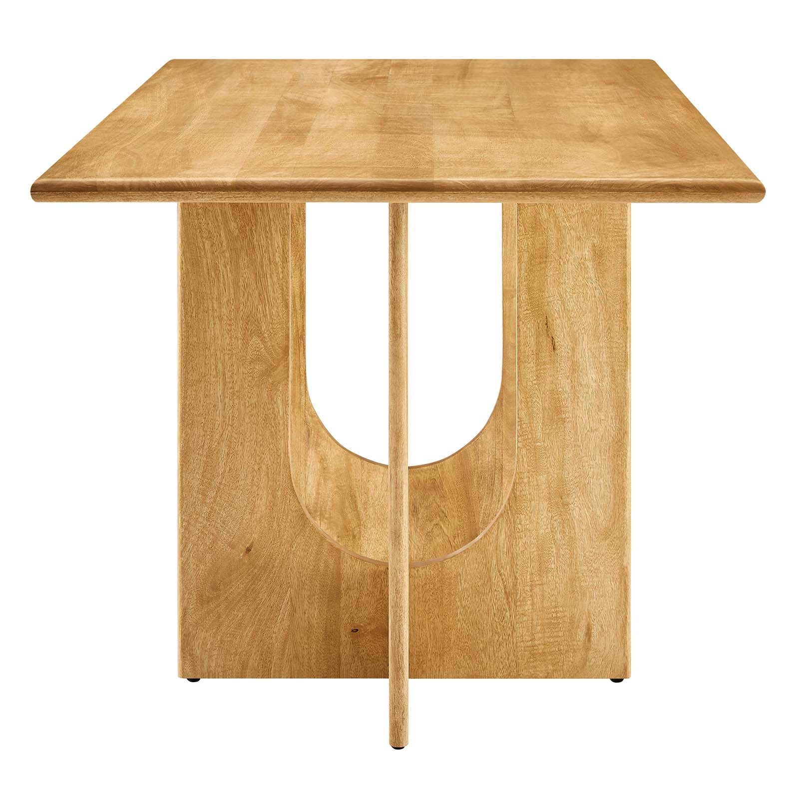 Rivian Rectangular 70" Wood Dining Table by Modway