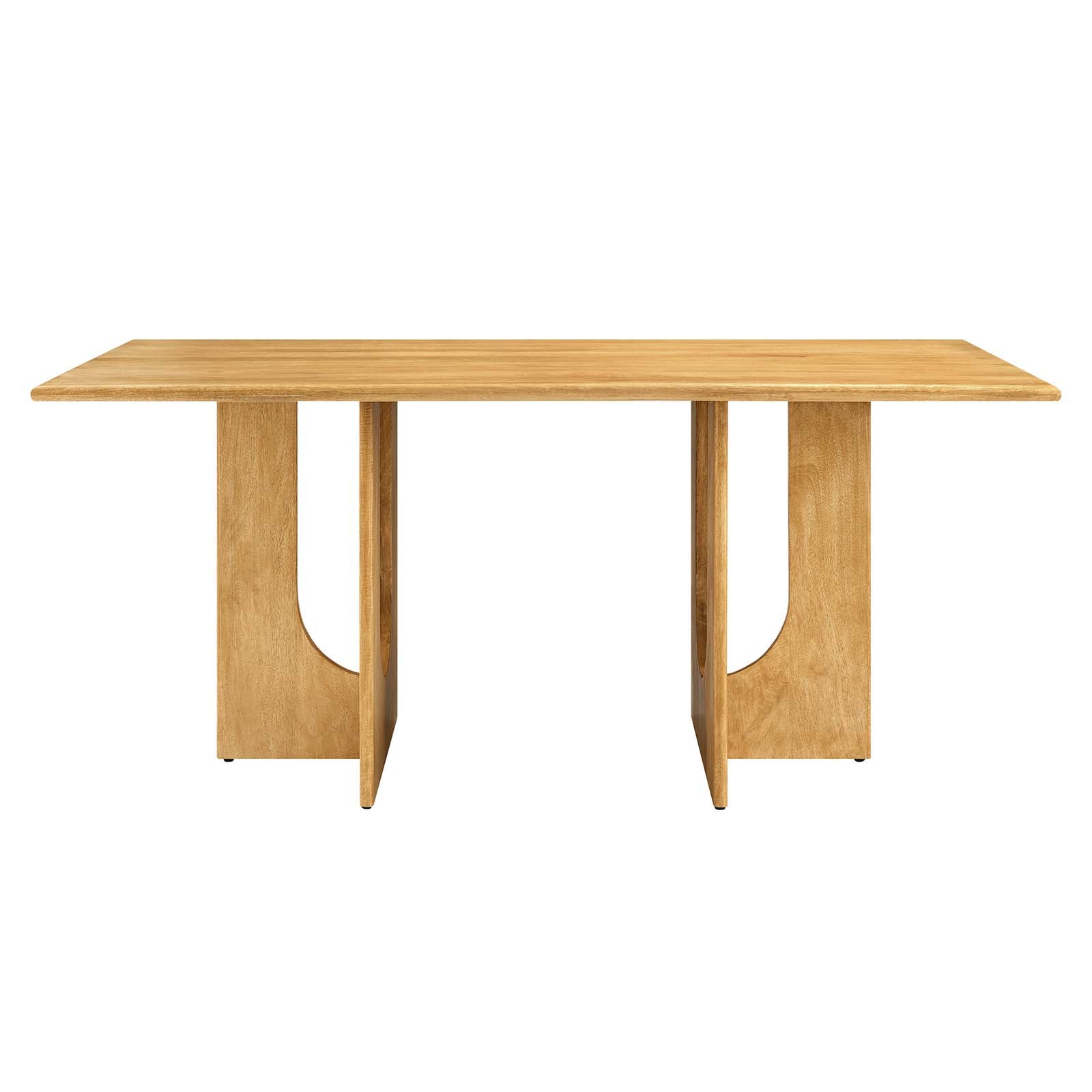 Rivian Rectangular 70" Wood Dining Table by Modway