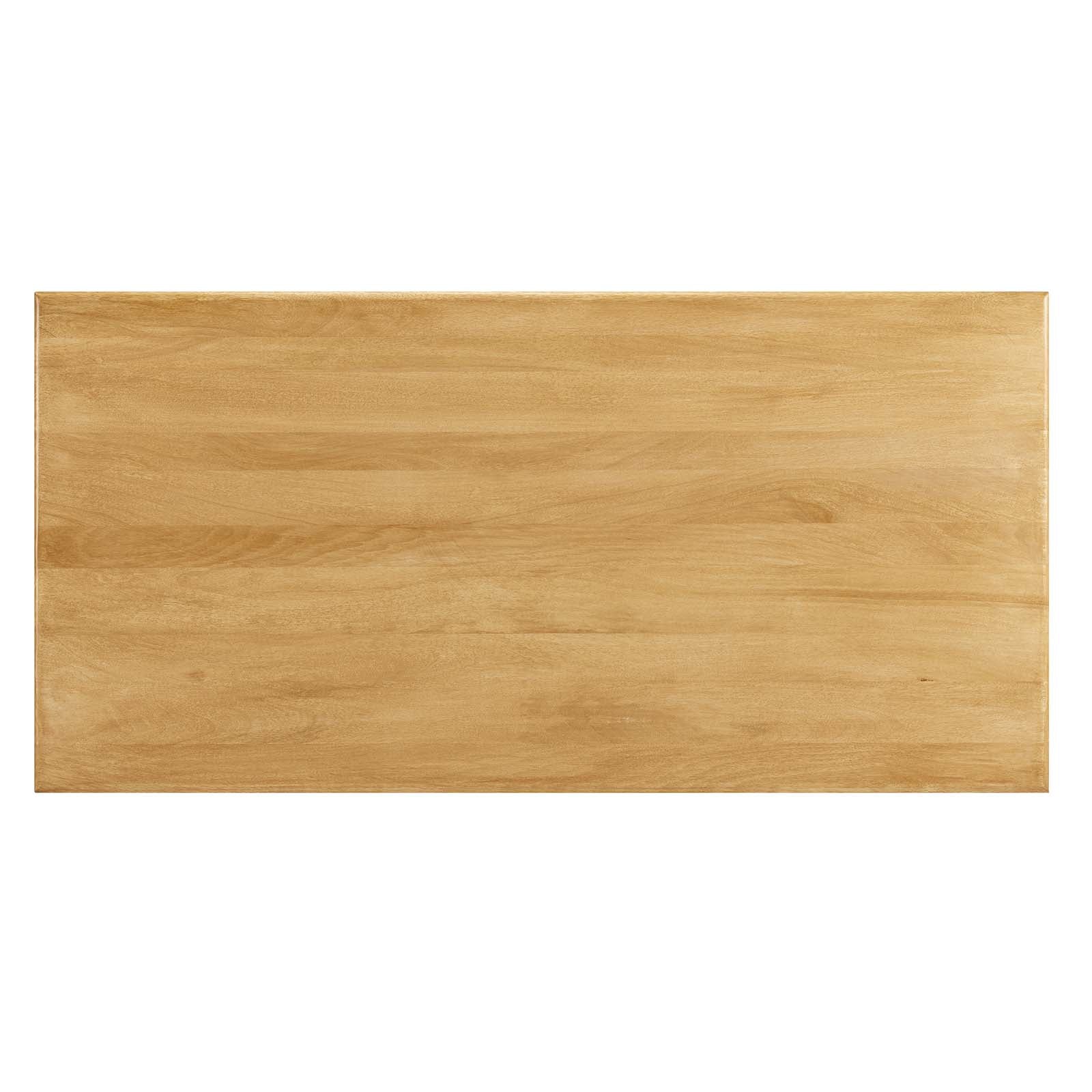 Rivian Rectangular 70" Wood Dining Table by Modway