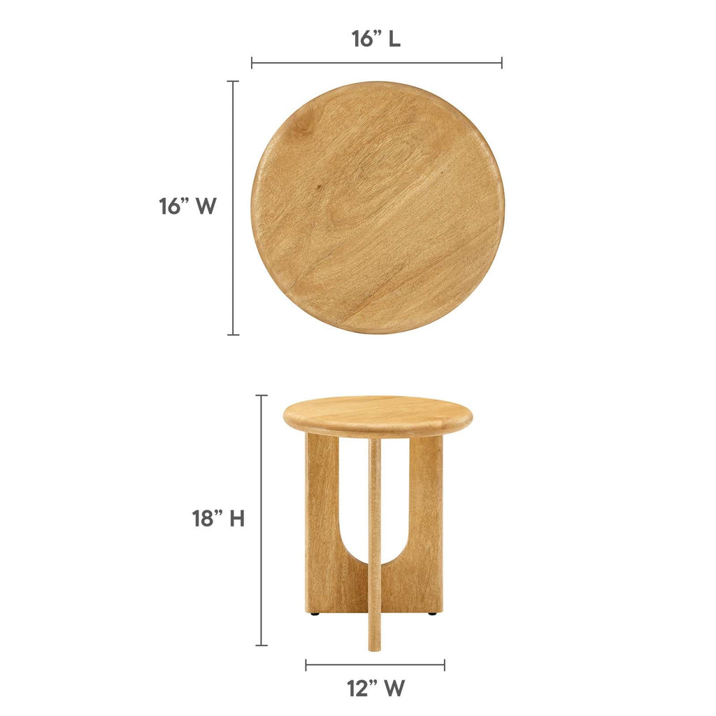 Rivian Round Side Table by Modway