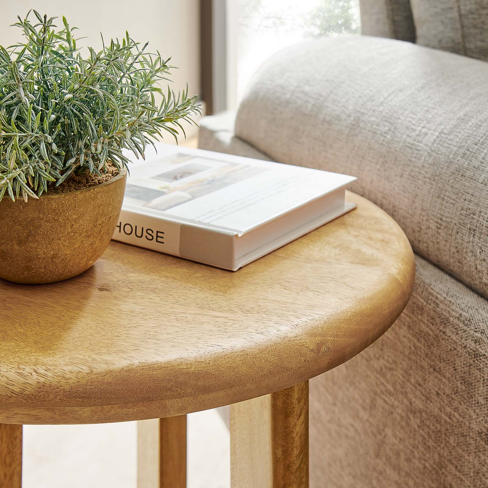 Rivian Round Side Table by Modway