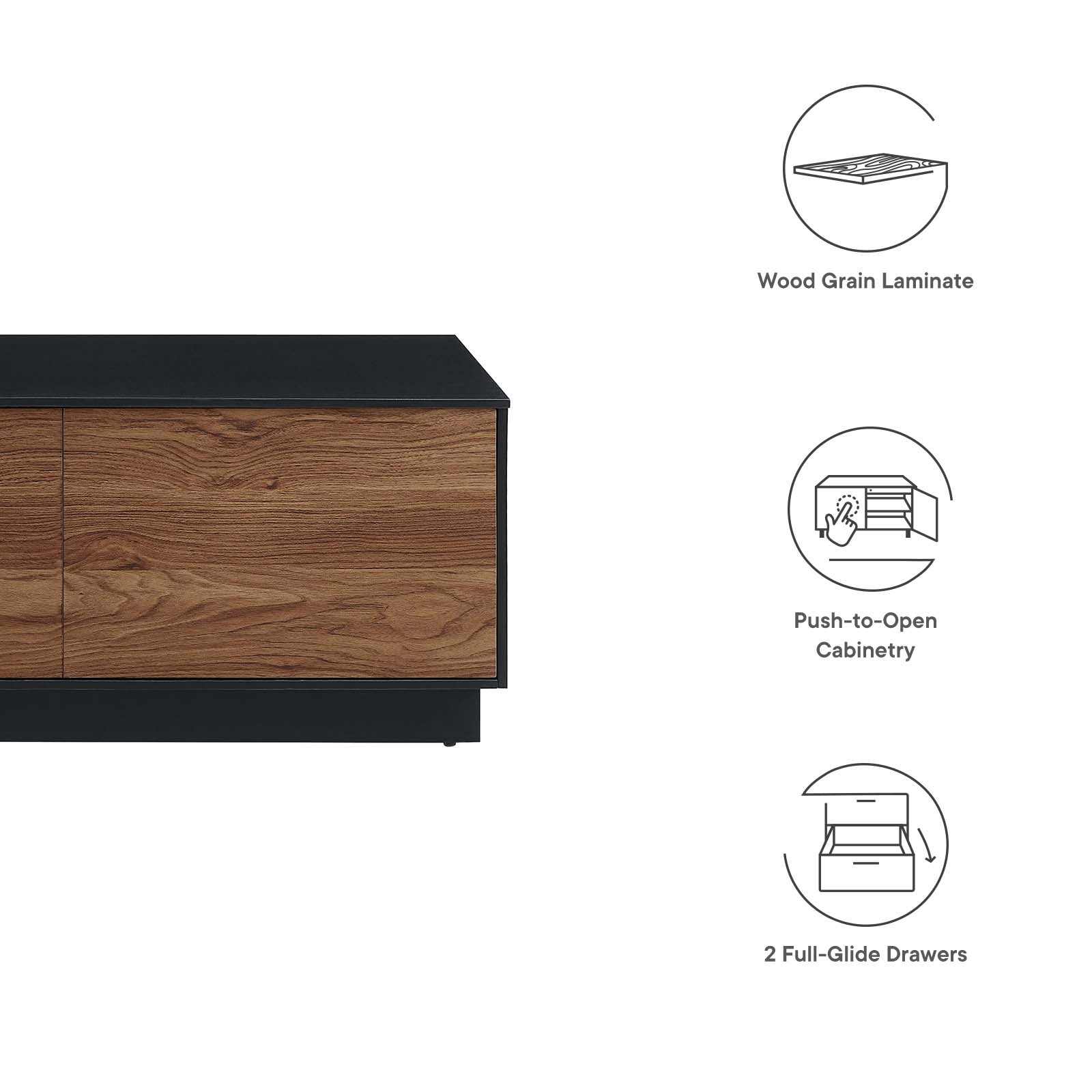 Holden 36Ó Coffee Table by Modway
