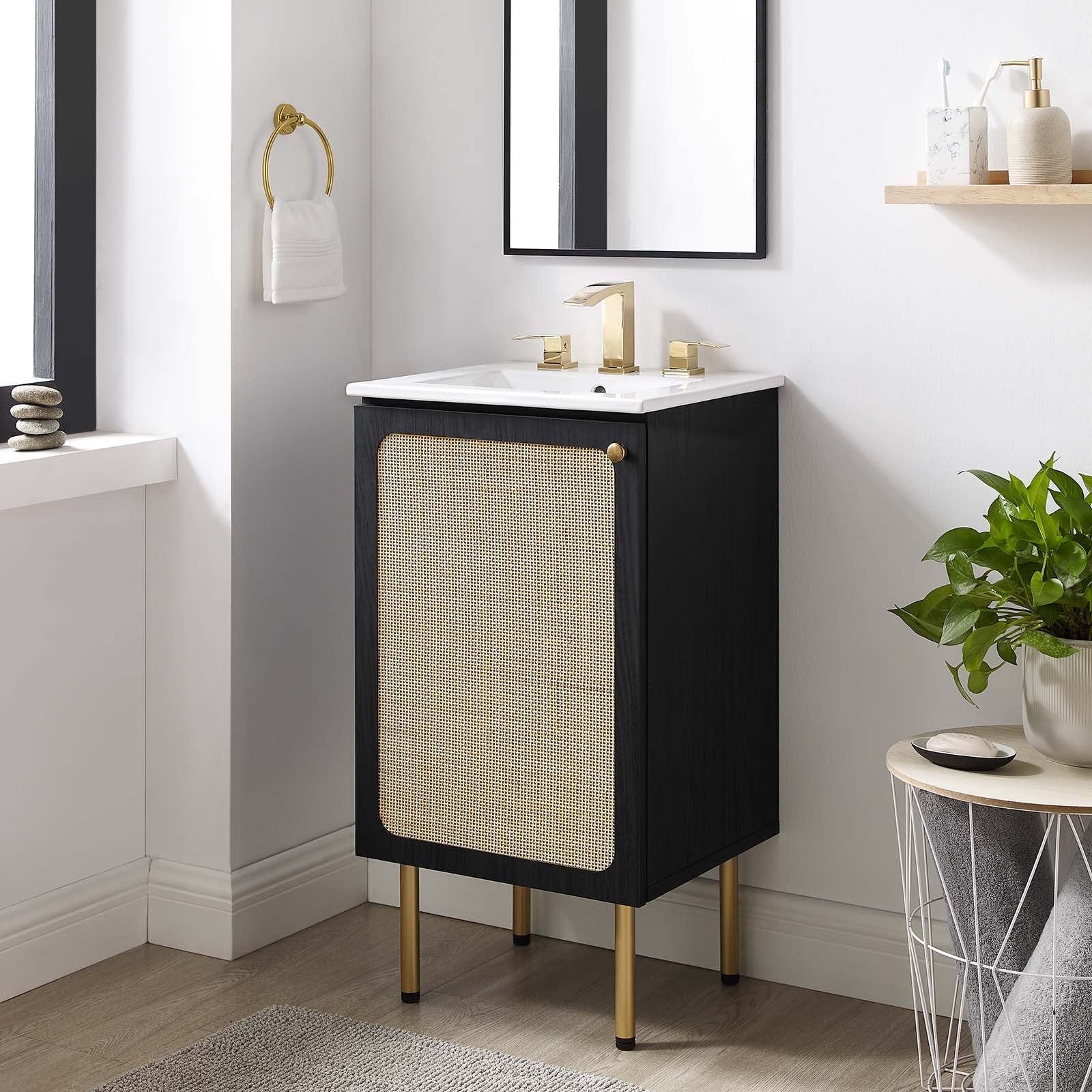 Chaucer 18" Bathroom Vanity Cabinet (Sink Basin Not Included) by Modway