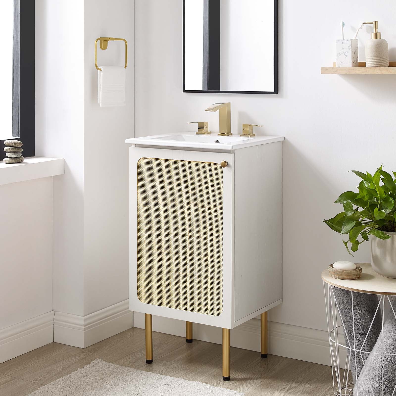 Chaucer 18" Bathroom Vanity Cabinet (Sink Basin Not Included) by Modway