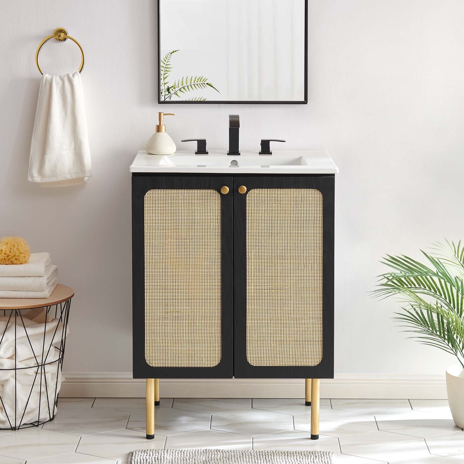 Chaucer 24" Bathroom Vanity Cabinet (Sink Basin Not Included) by Modway