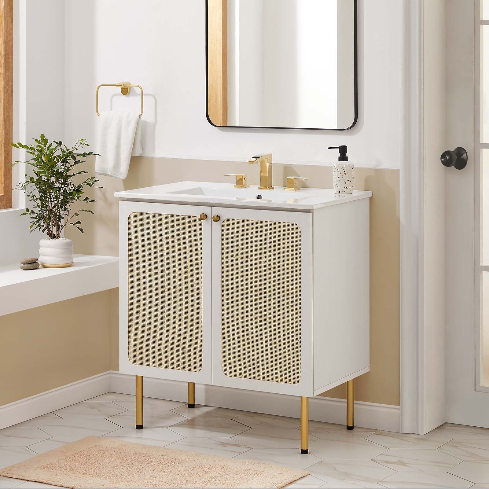 Chaucer 30" Bathroom Vanity Cabinet (Sink Basin Not Included) by Modway