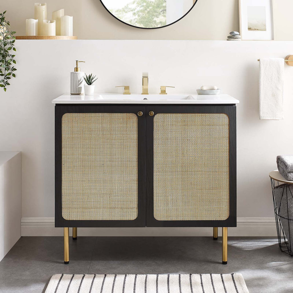 Chaucer 36" Bathroom Vanity Cabinet (Sink Basin Not Included) by Modway