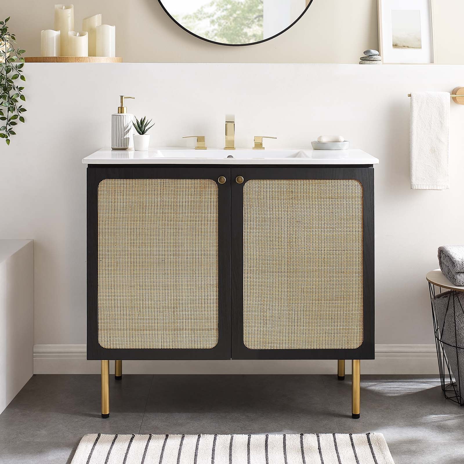 Chaucer 36" Bathroom Vanity Cabinet (Sink Basin Not Included) by Modway