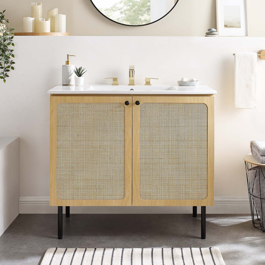 Chaucer 36" Bathroom Vanity Cabinet (Sink Basin Not Included) by Modway