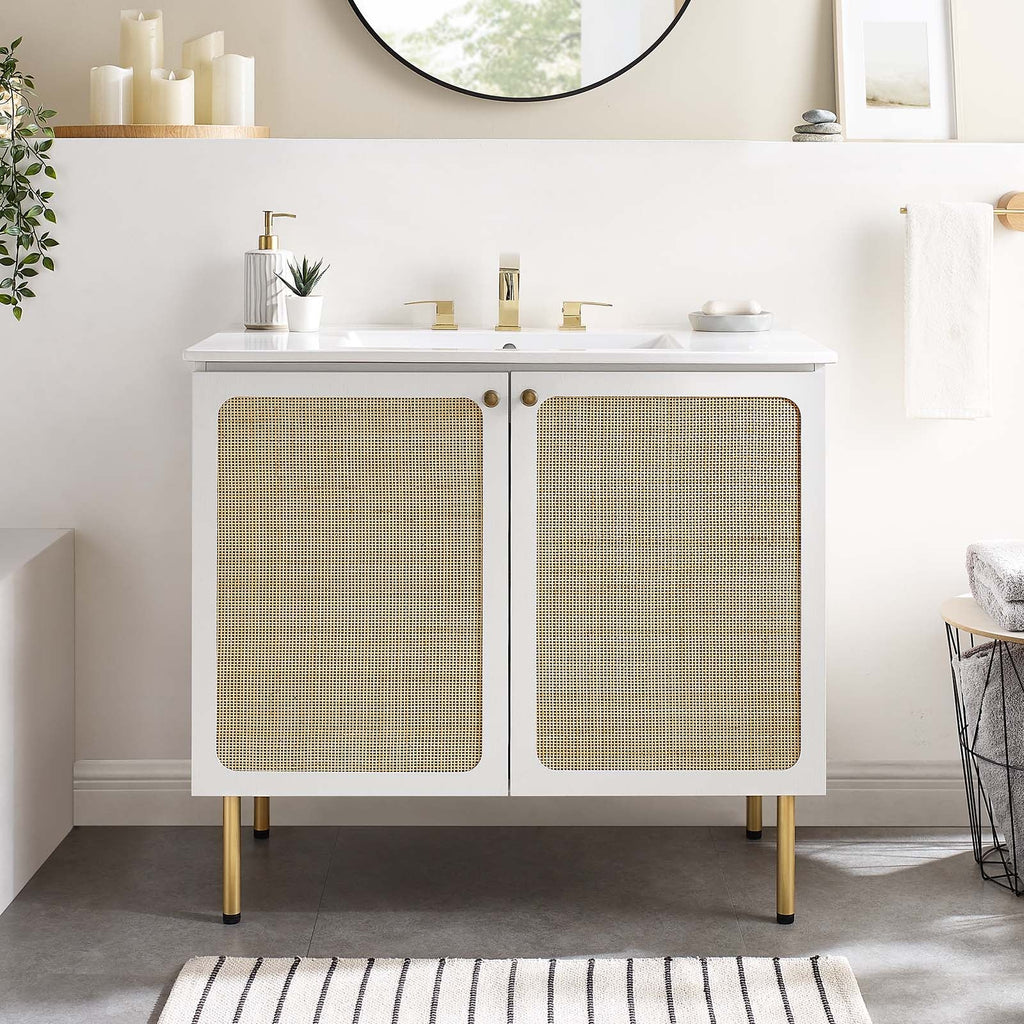 Chaucer 36" Bathroom Vanity Cabinet (Sink Basin Not Included) by Modway