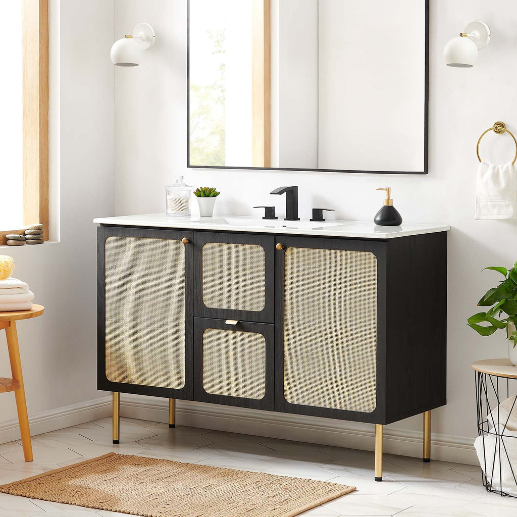 Chaucer 48" Bathroom Vanity Cabinet (Sink Basin Not Included) by Modway