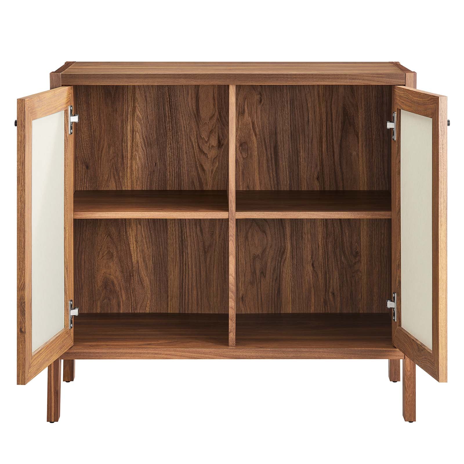 Capri 33" Wood Grain Storage Cabinet by Modway