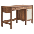 Capri 49" Wood Grain Office Desk by Modway
