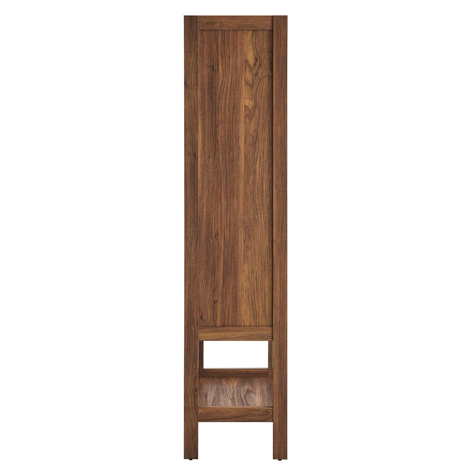 Capri Tall Wood Grain Standing Storage Cabinet by Modway