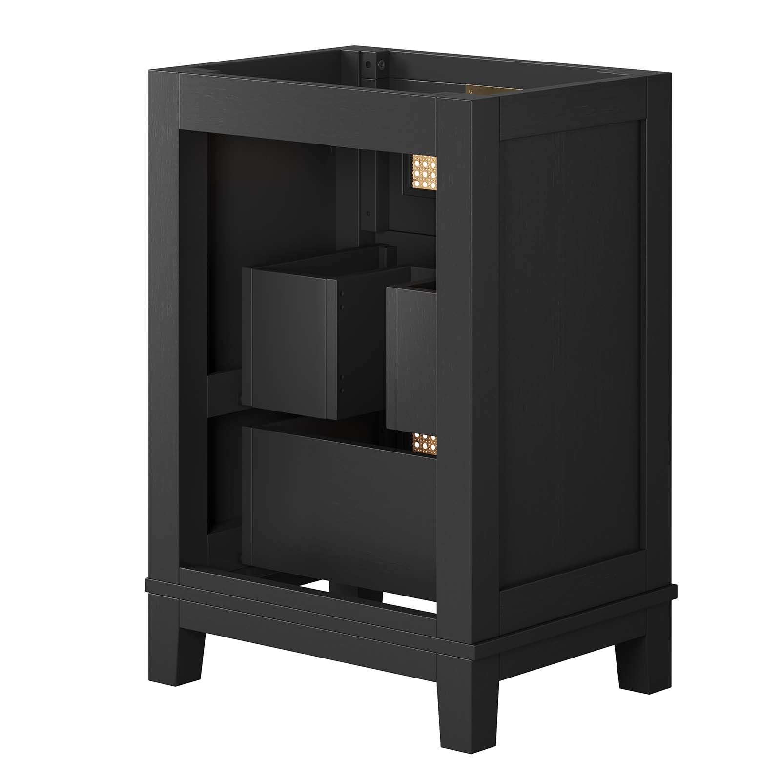 Dixie 24Ó Solid Wood Bathroom Vanity Cabinet (Sink Basin Not Included) by Modway
