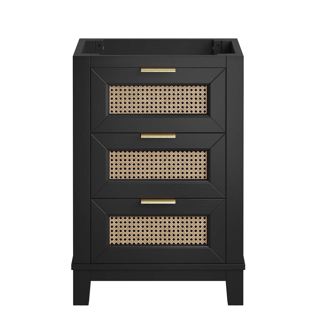 Dixie 24Ó Solid Wood Bathroom Vanity Cabinet (Sink Basin Not Included) by Modway