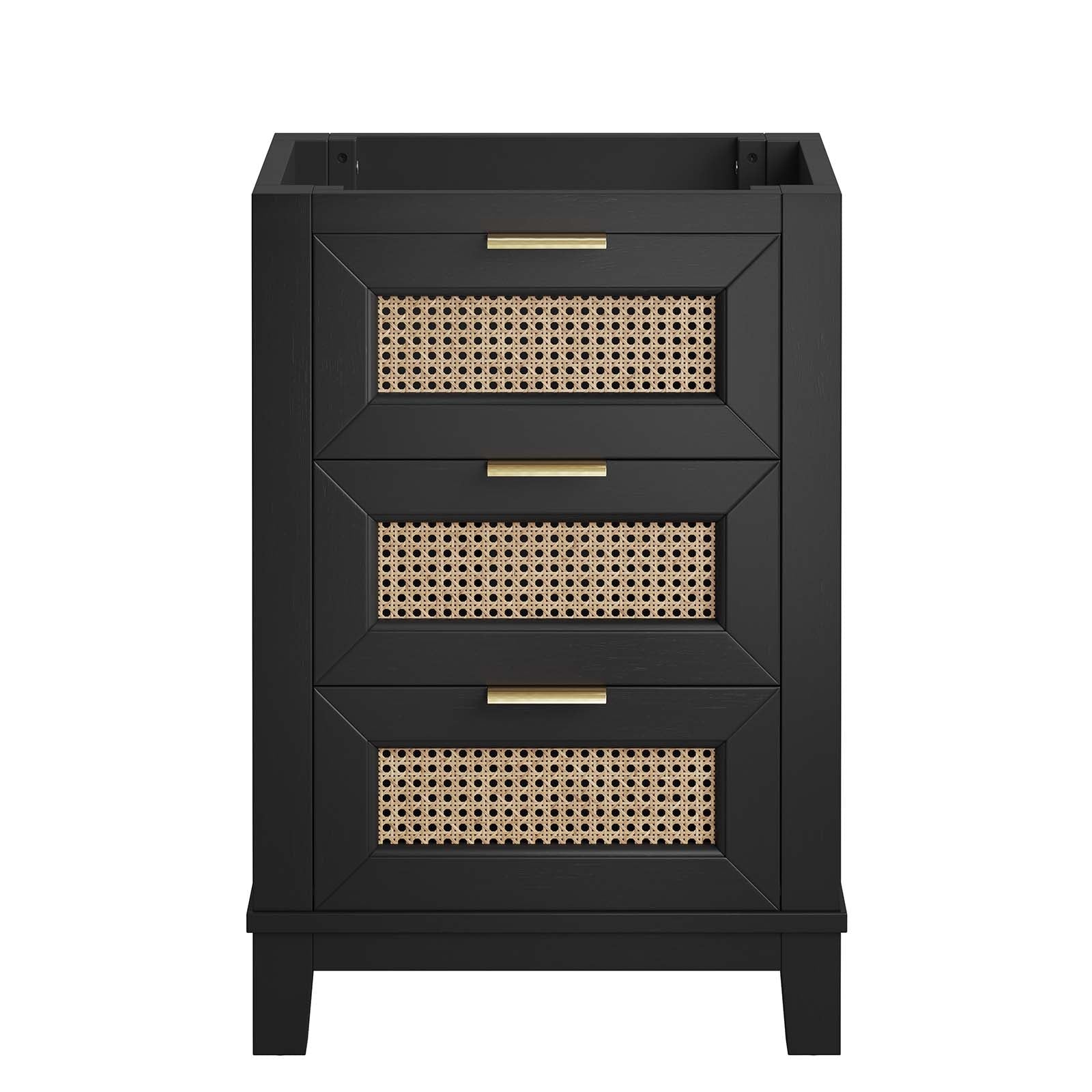 Dixie 24Ó Solid Wood Bathroom Vanity Cabinet (Sink Basin Not Included) by Modway