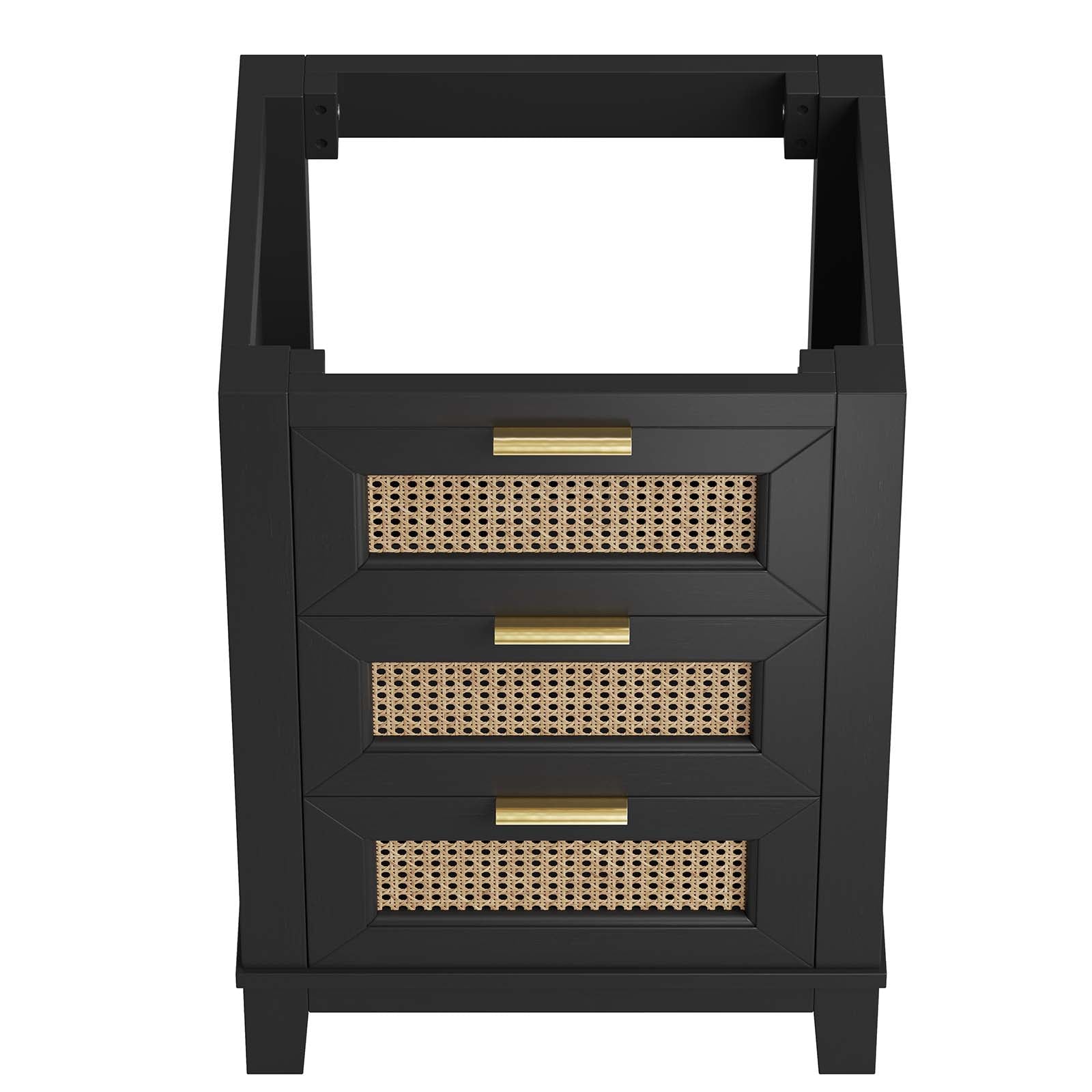 Dixie 24Ó Solid Wood Bathroom Vanity Cabinet (Sink Basin Not Included) by Modway
