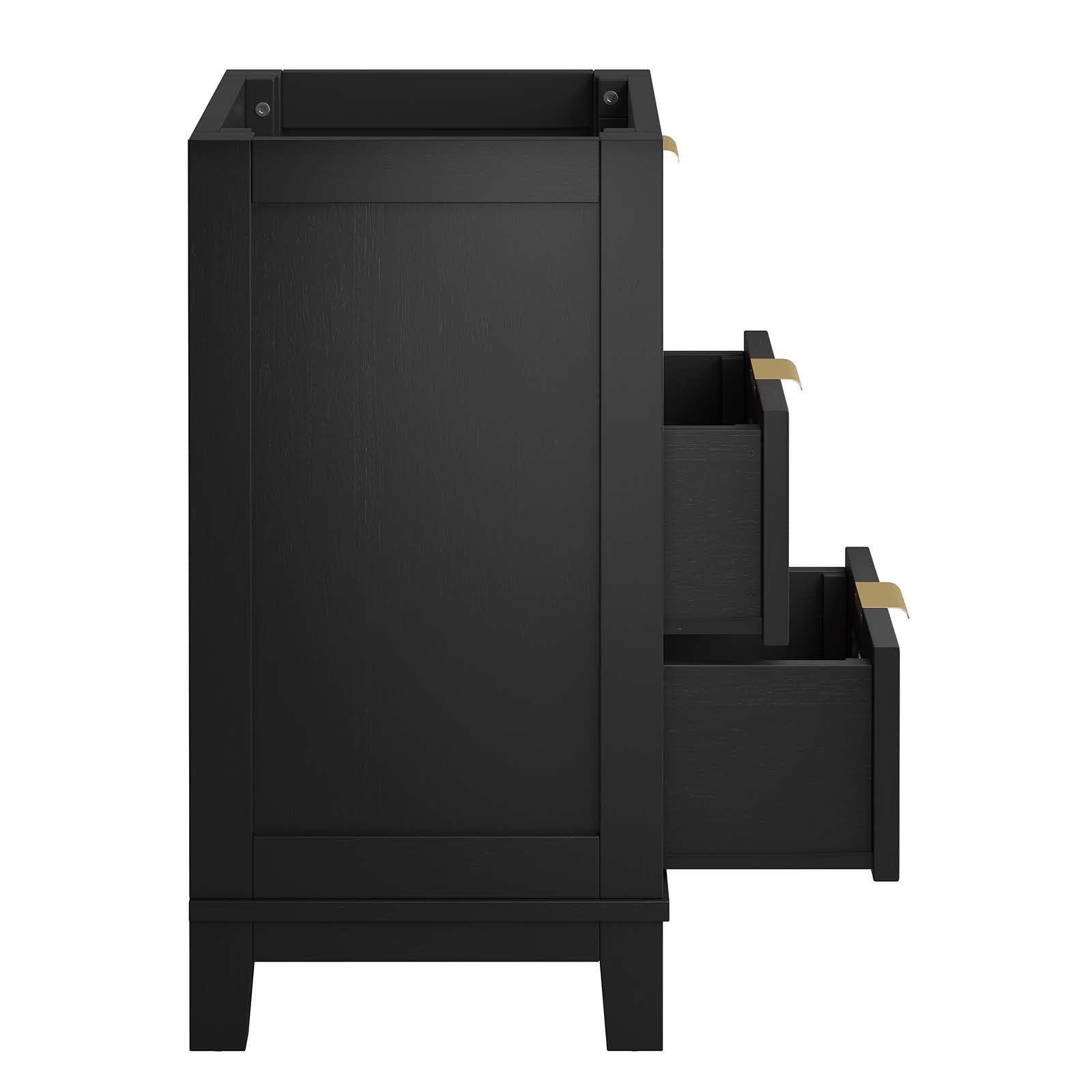 Dixie 24Ó Solid Wood Bathroom Vanity Cabinet (Sink Basin Not Included) by Modway