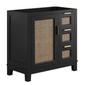 Dixie 36Ó Solid Wood Bathroom Vanity Cabinet (Sink Basin Not Included) by Modway