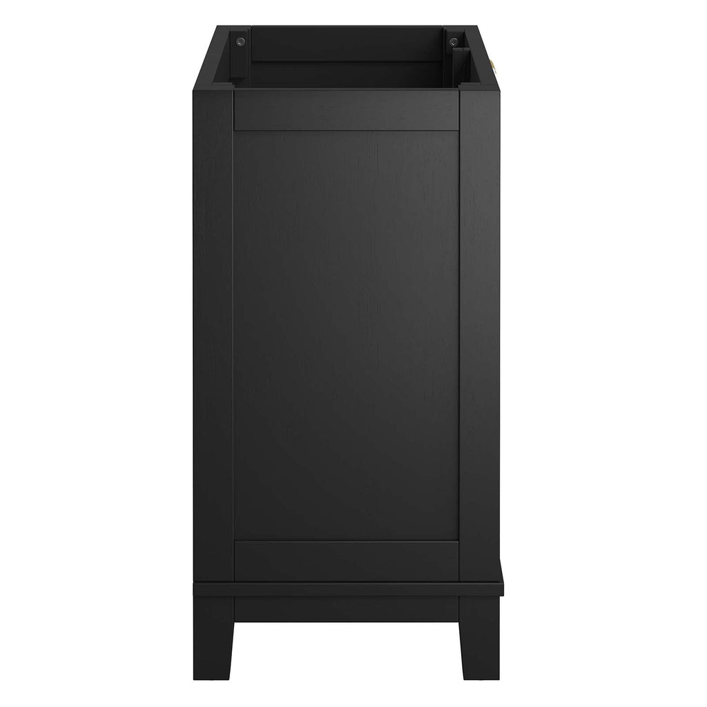 Dixie 36Ó Solid Wood Bathroom Vanity Cabinet (Sink Basin Not Included) by Modway