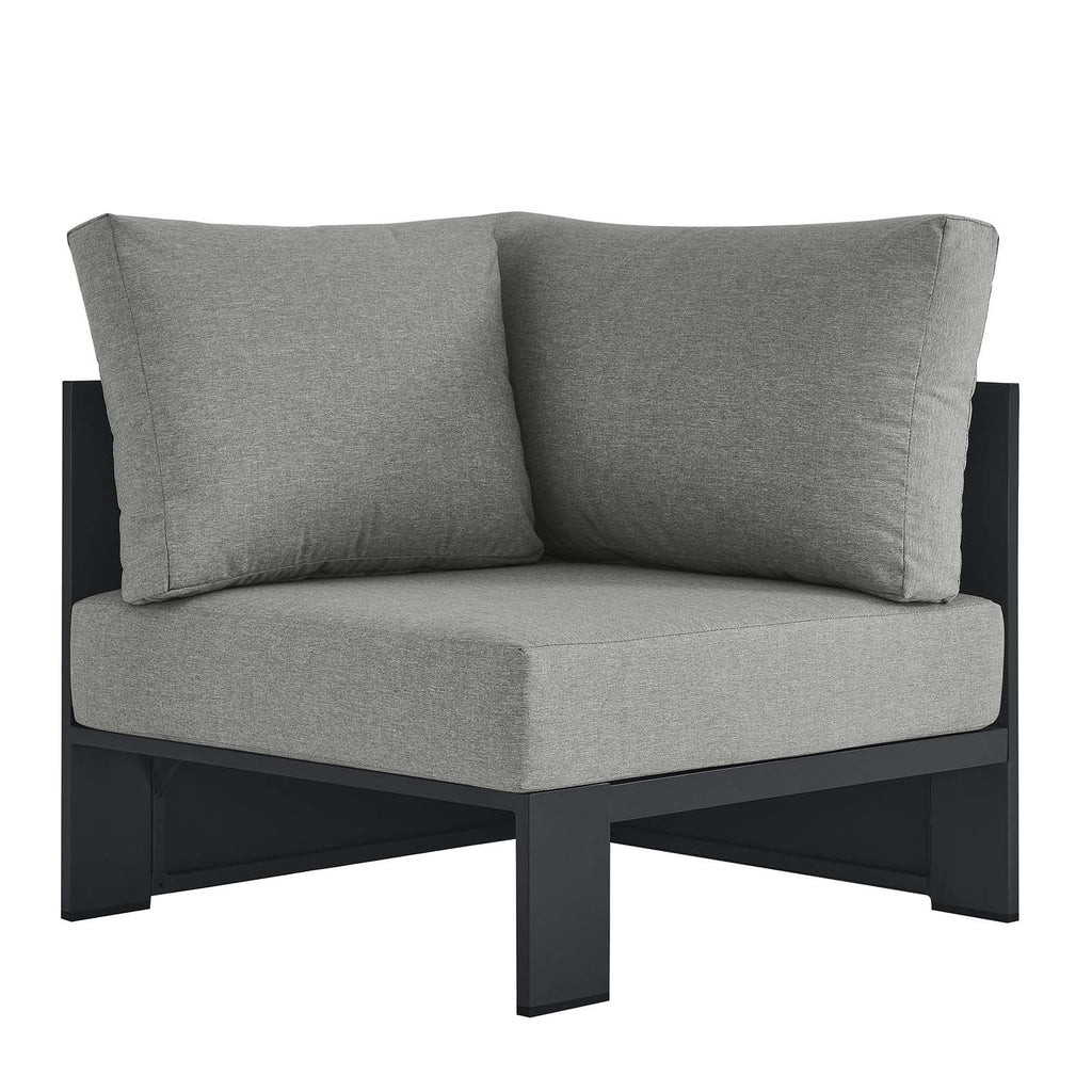 Tahoe Outdoor Patio Powder-Coated Aluminum Modular Corner Chair by Modway