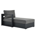 Tahoe Outdoor Patio Powder-Coated Aluminum Modular Left-Facing Chaise Lounge by Modway