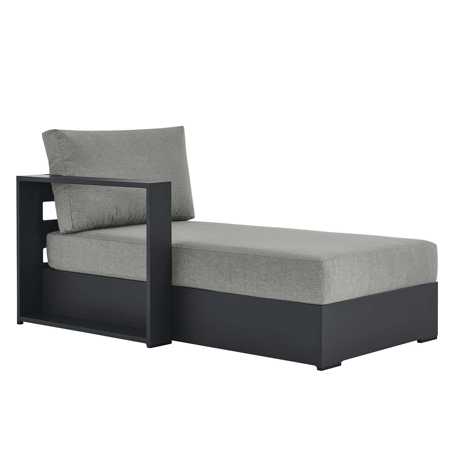 Tahoe Outdoor Patio Powder-Coated Aluminum Modular Left-Facing Chaise Lounge by Modway
