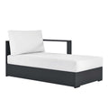 Tahoe Outdoor Patio Powder-Coated Aluminum Modular Right-Facing Chaise Lounge by Modway