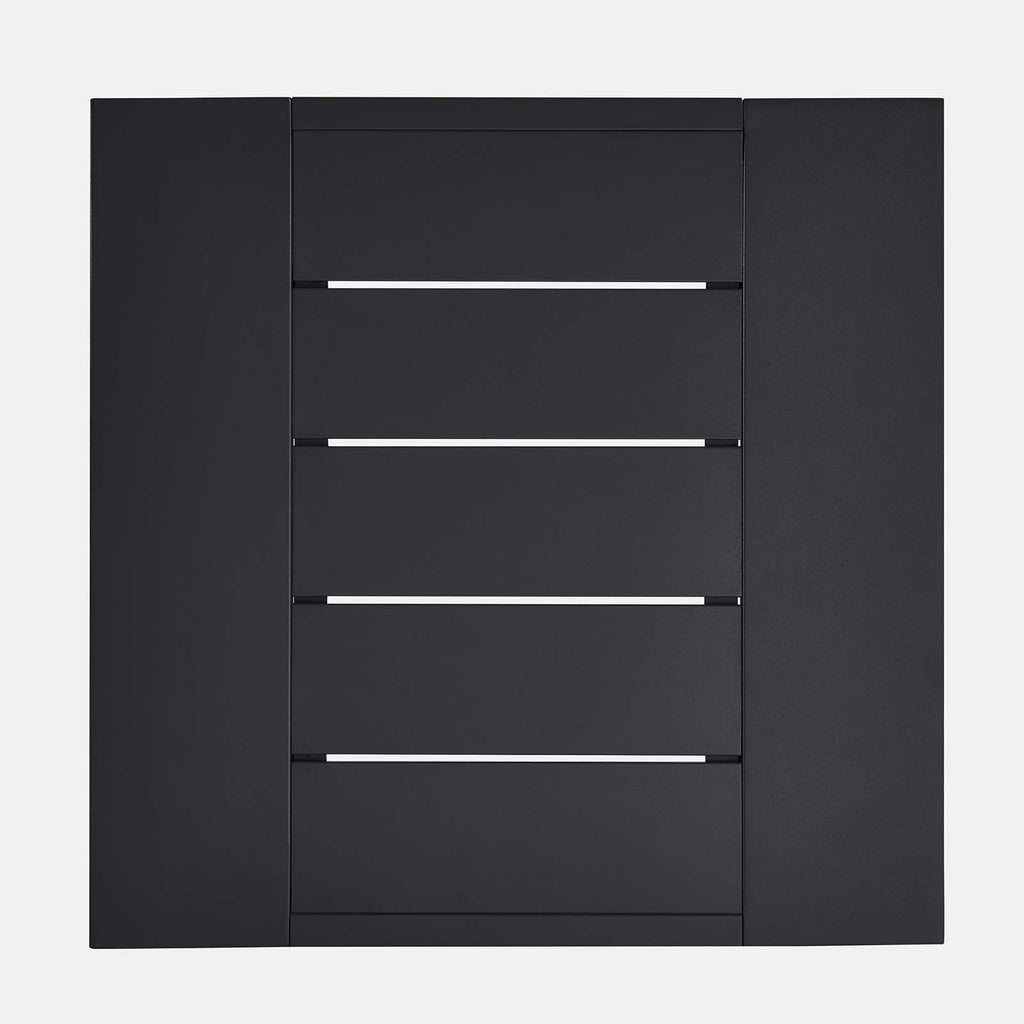 Tahoe Outdoor Patio Powder-Coated Aluminum End Table by Modway