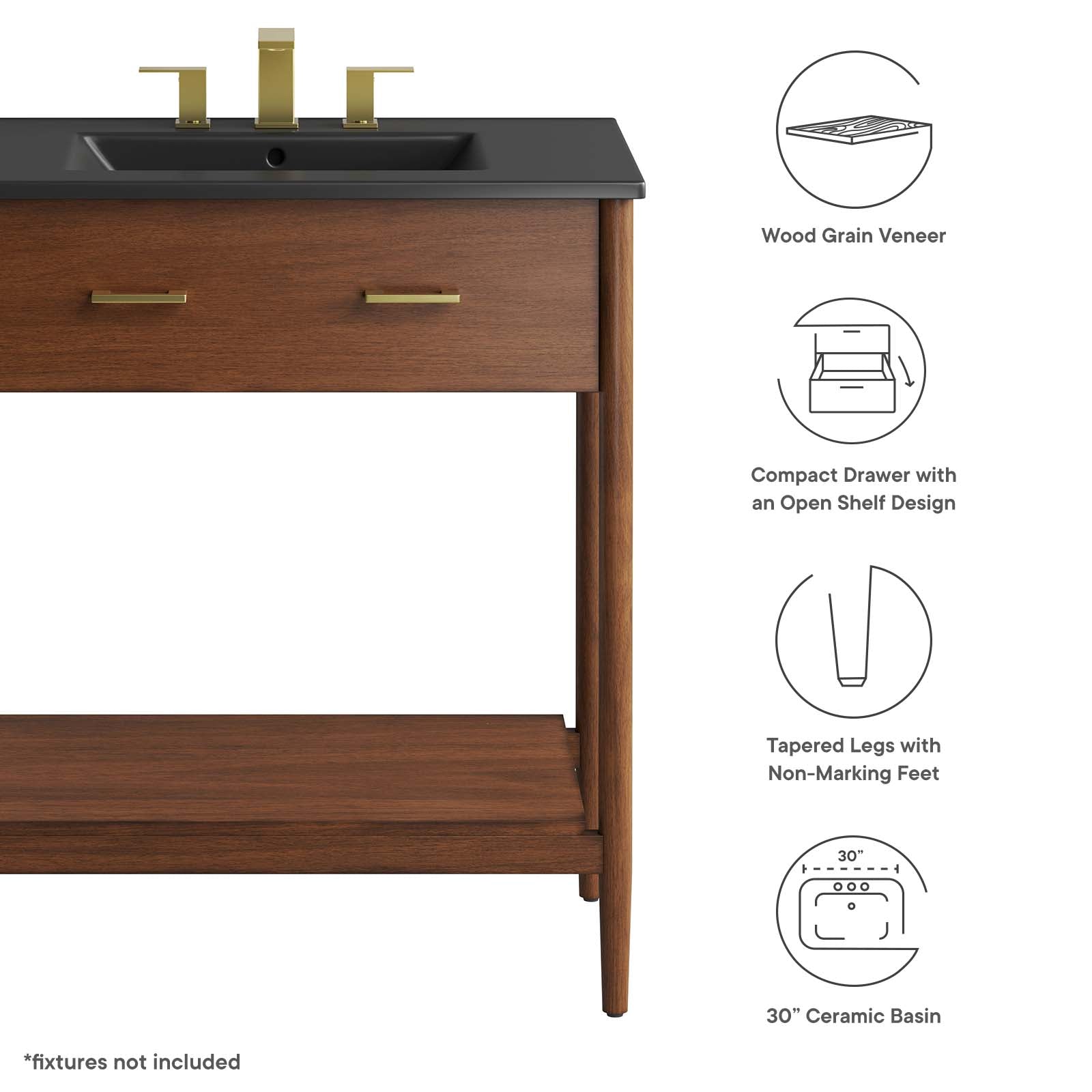 Zaire 30" Bathroom Vanity by Modway