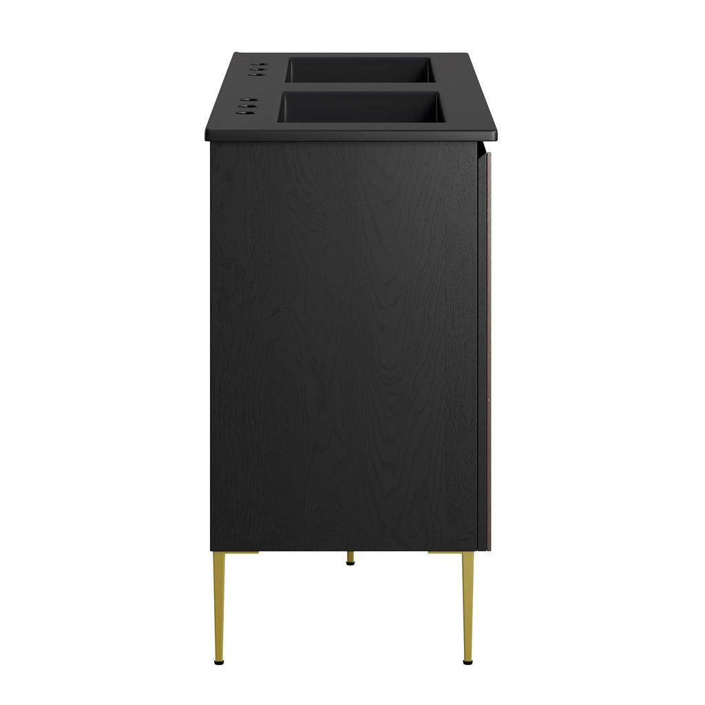 Alchemist 48" Double Sink Bathroom Vanity by Modway