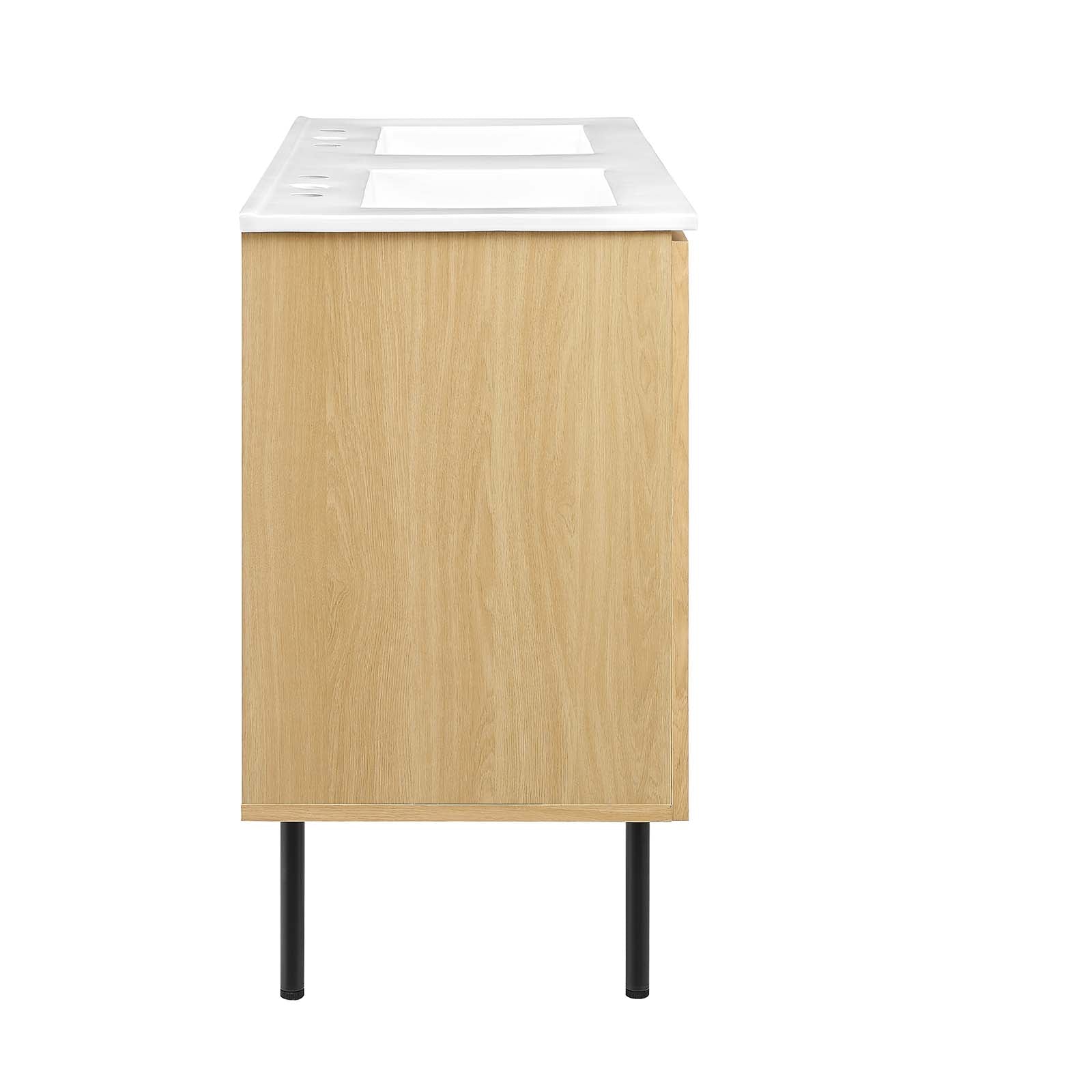 Chaucer 48" Double Sink Bathroom Vanity by Modway