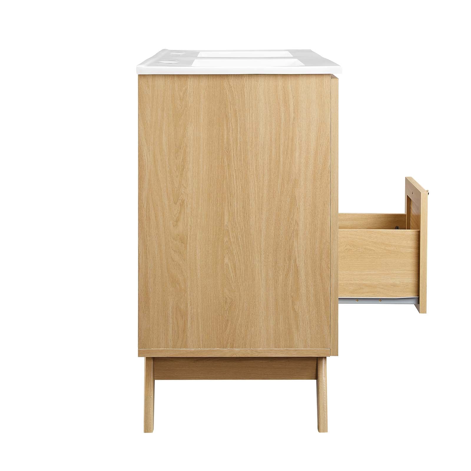 Soma 48Ó Double Sink Bathroom Vanity by Modway