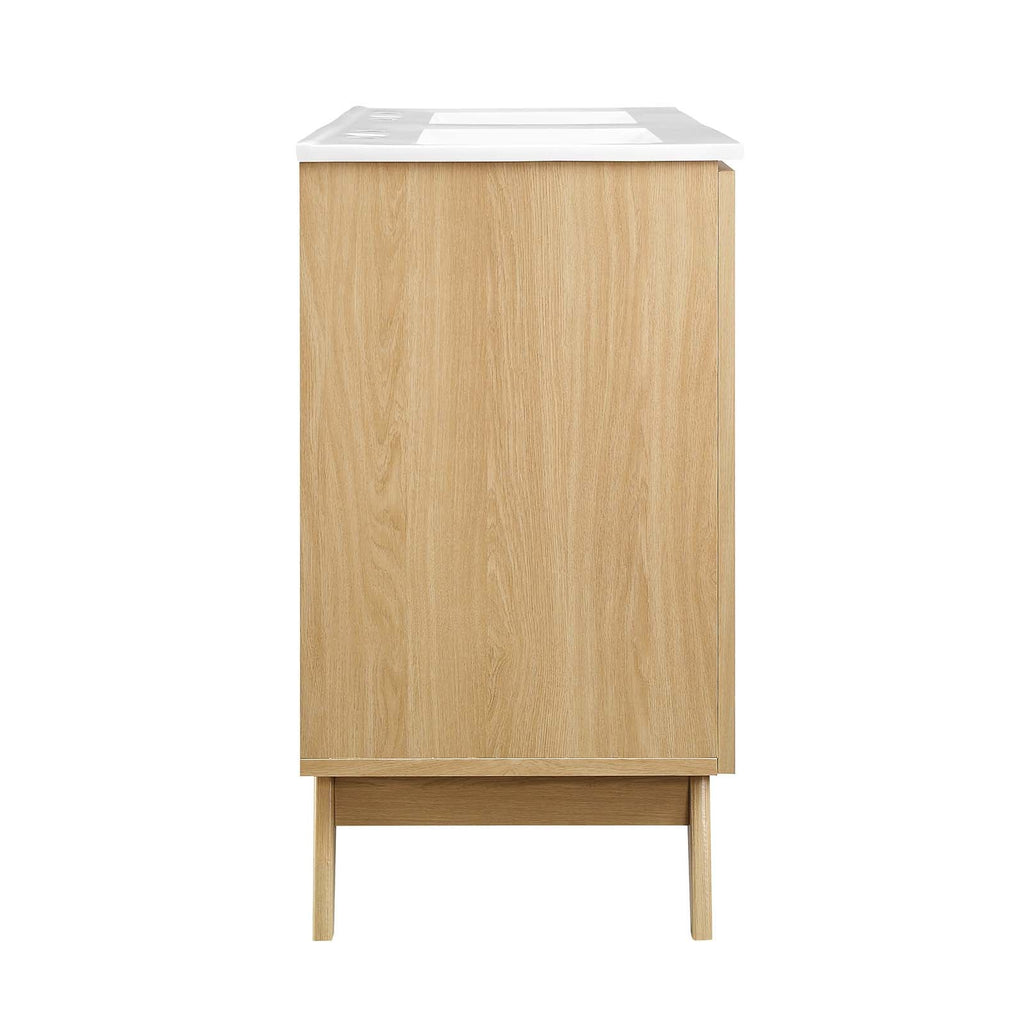Soma 48Ó Double Sink Bathroom Vanity by Modway