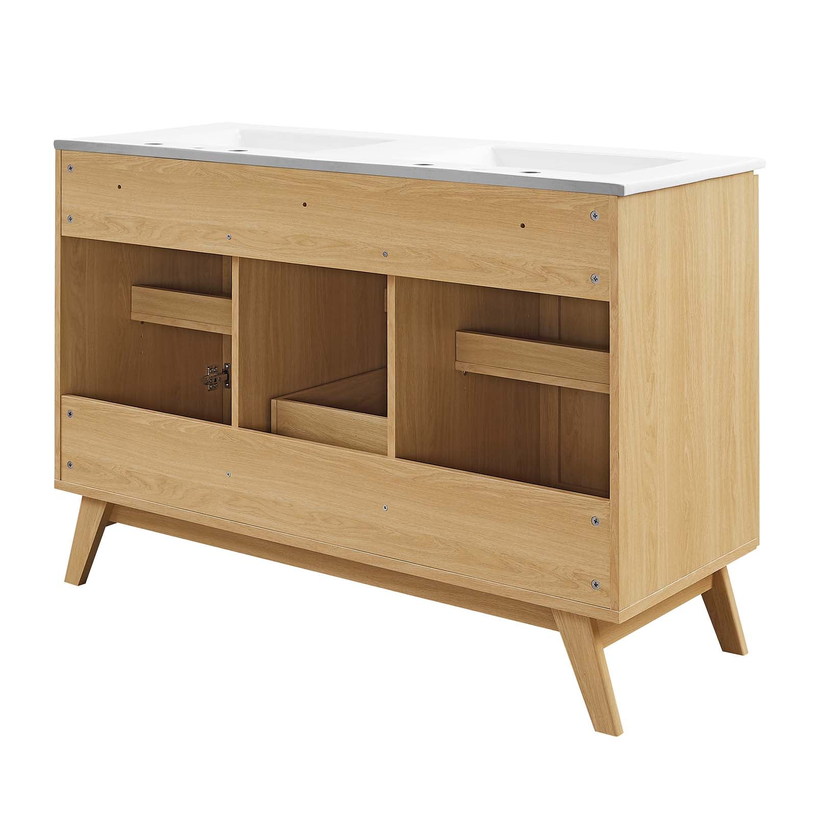 Soma 48Ó Double Sink Bathroom Vanity by Modway