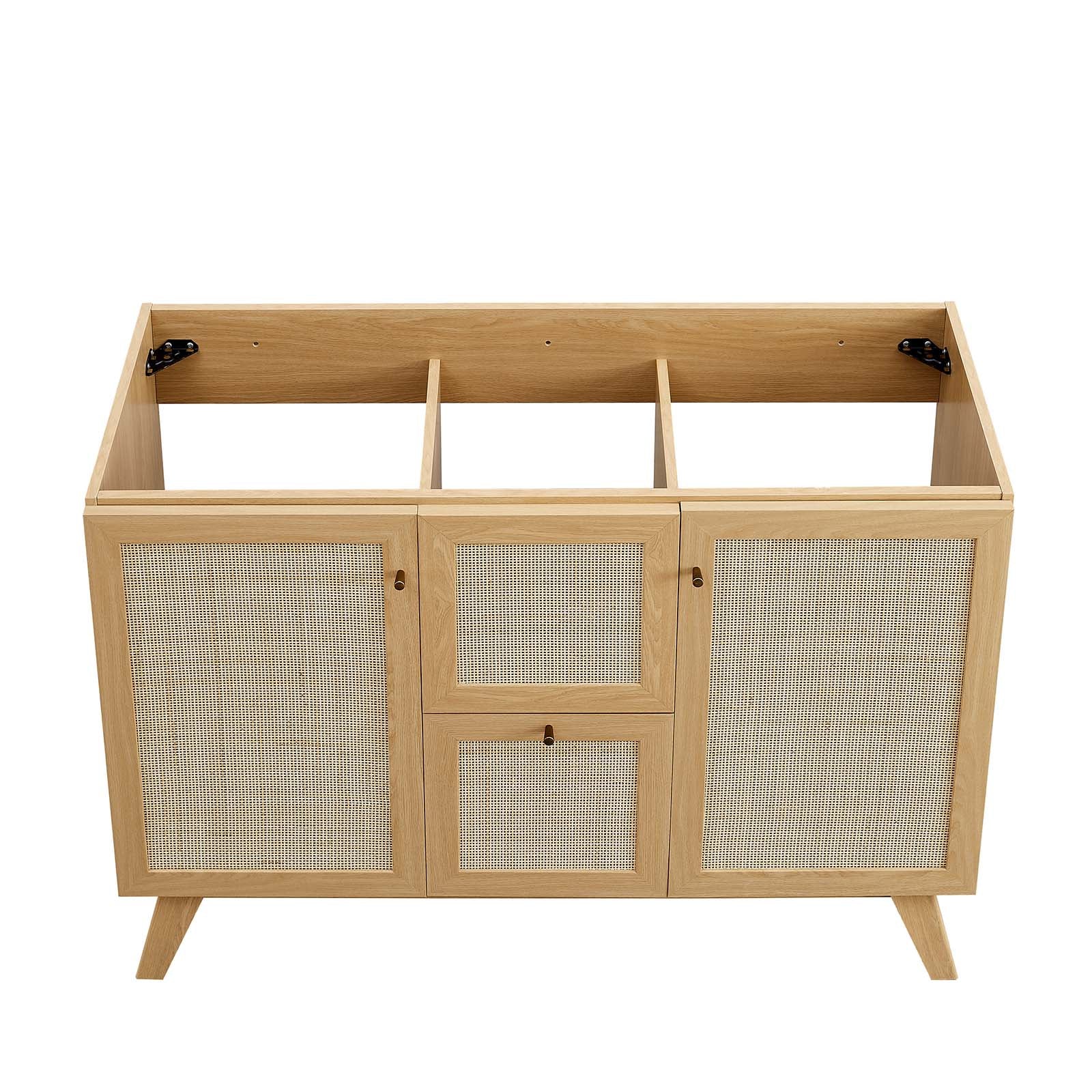 Soma 48Ó Double Sink Bathroom Vanity by Modway