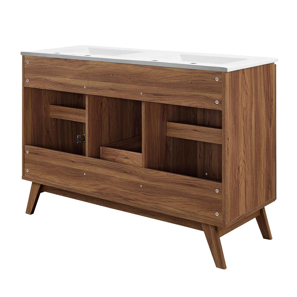 Soma 48Ó Double Sink Bathroom Vanity by Modway