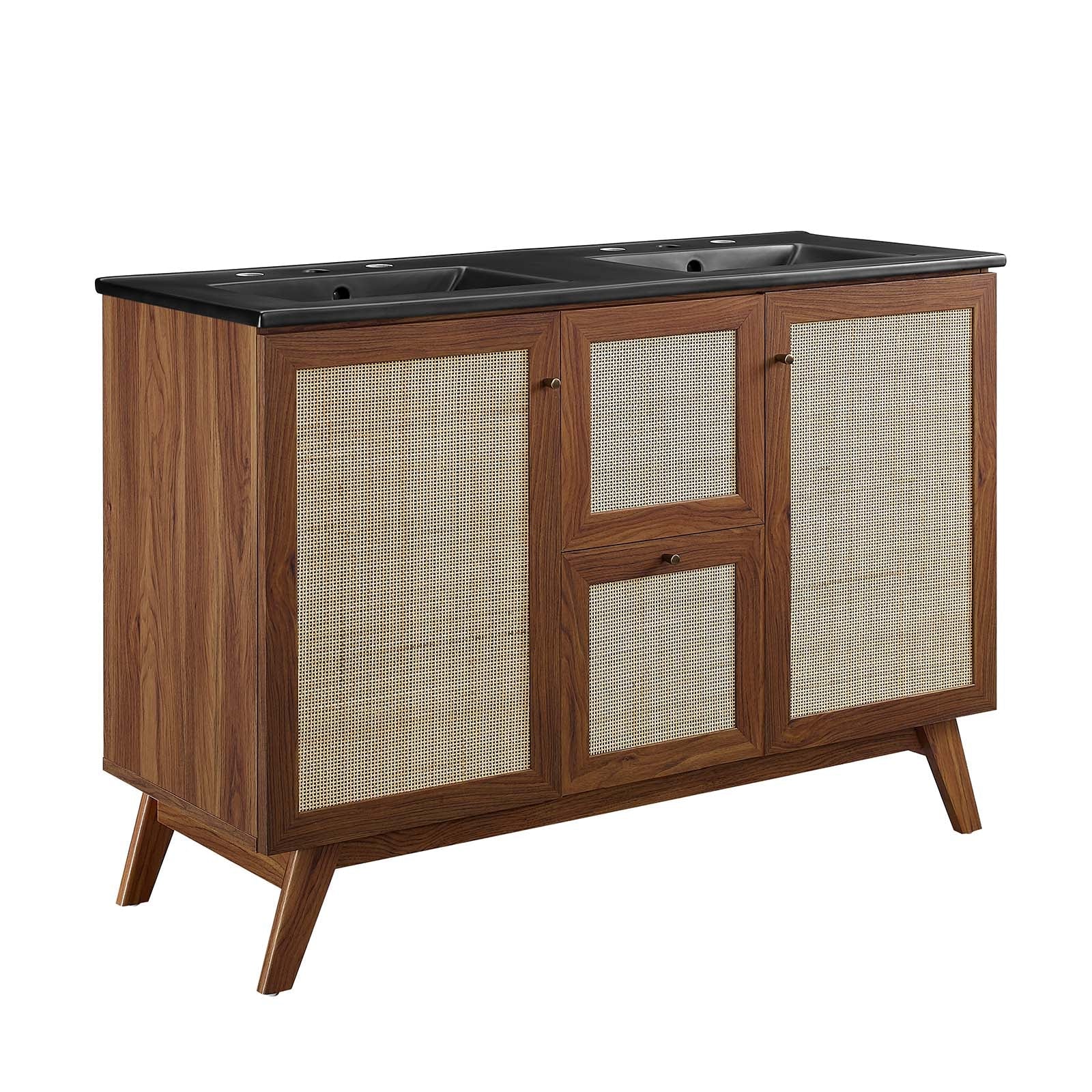 Soma 48Ó Double Sink Bathroom Vanity by Modway