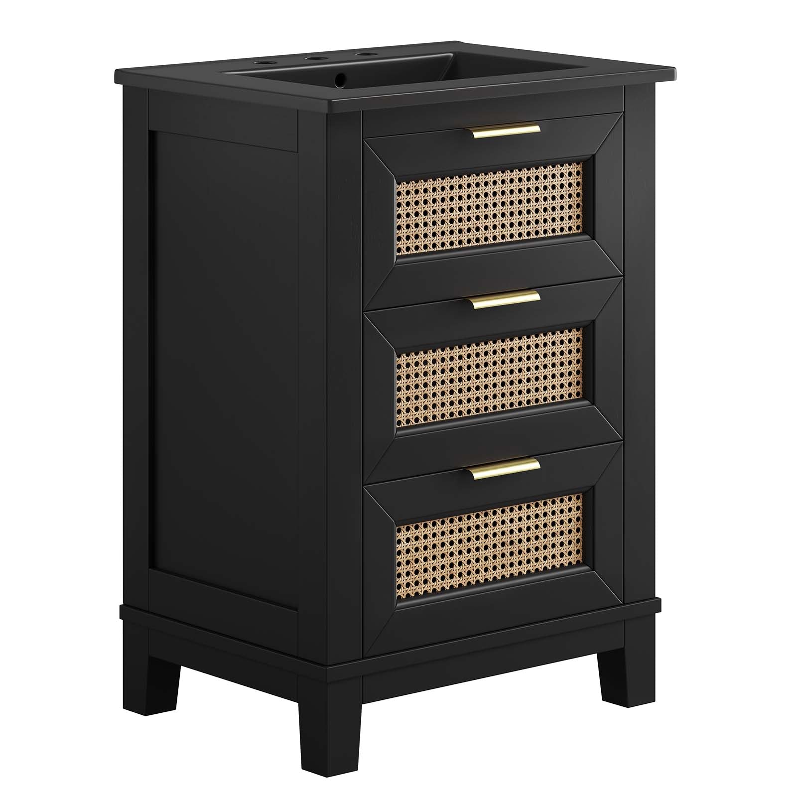Dixie 24Ó Solid Wood Bathroom Vanity Cabinet by Modway