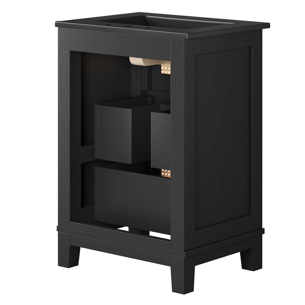 Dixie 24Ó Solid Wood Bathroom Vanity Cabinet by Modway