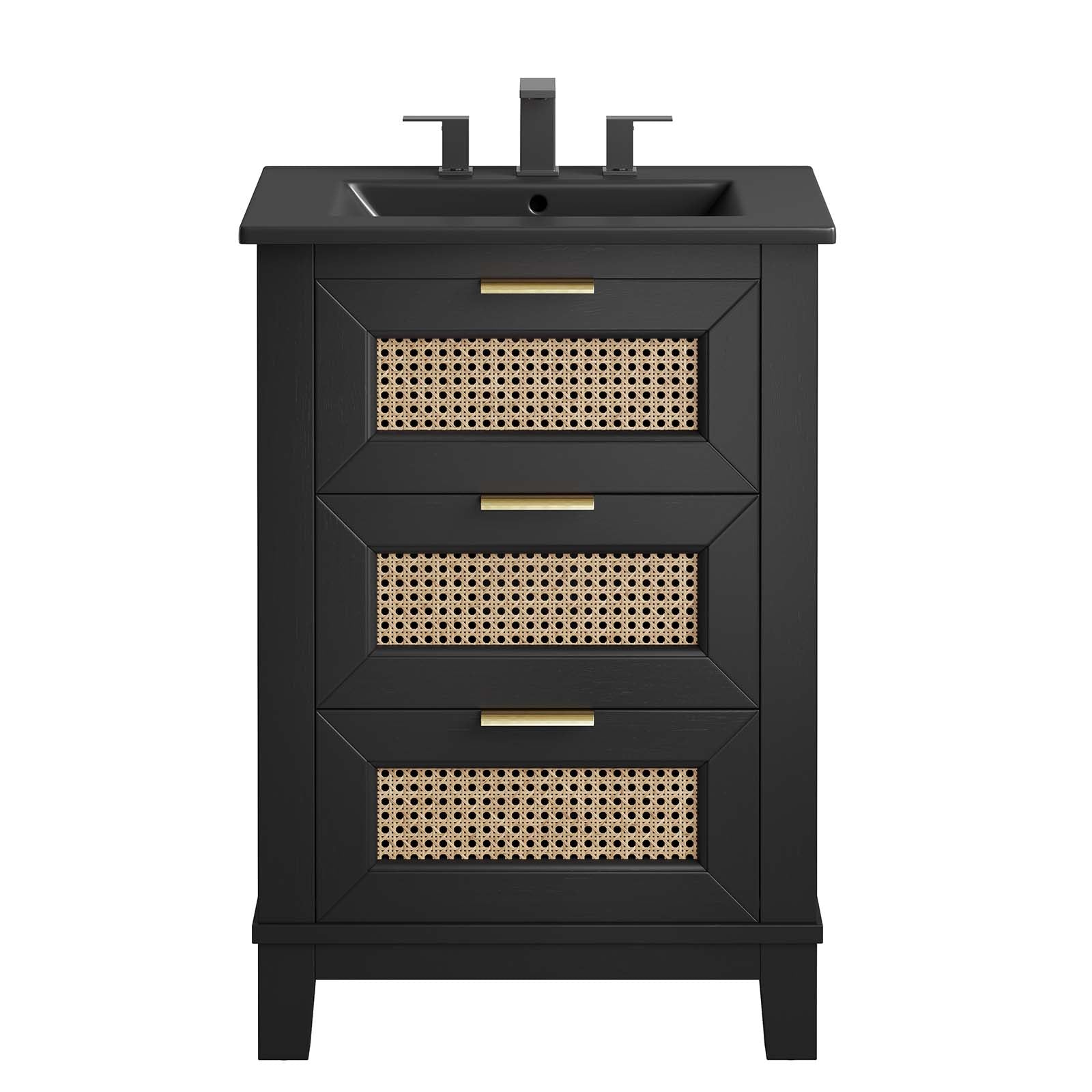 Dixie 24Ó Solid Wood Bathroom Vanity Cabinet by Modway
