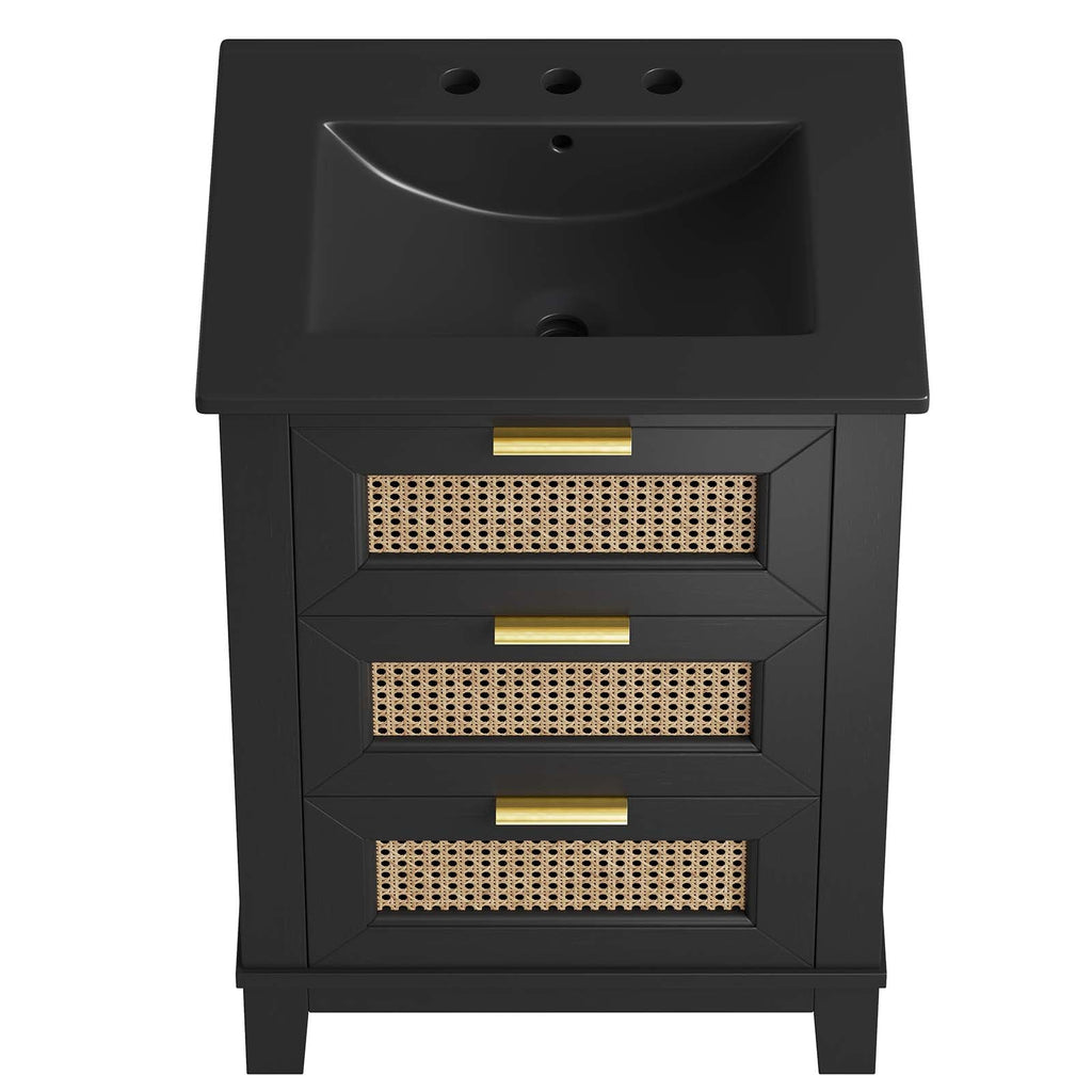 Dixie 24Ó Solid Wood Bathroom Vanity Cabinet by Modway