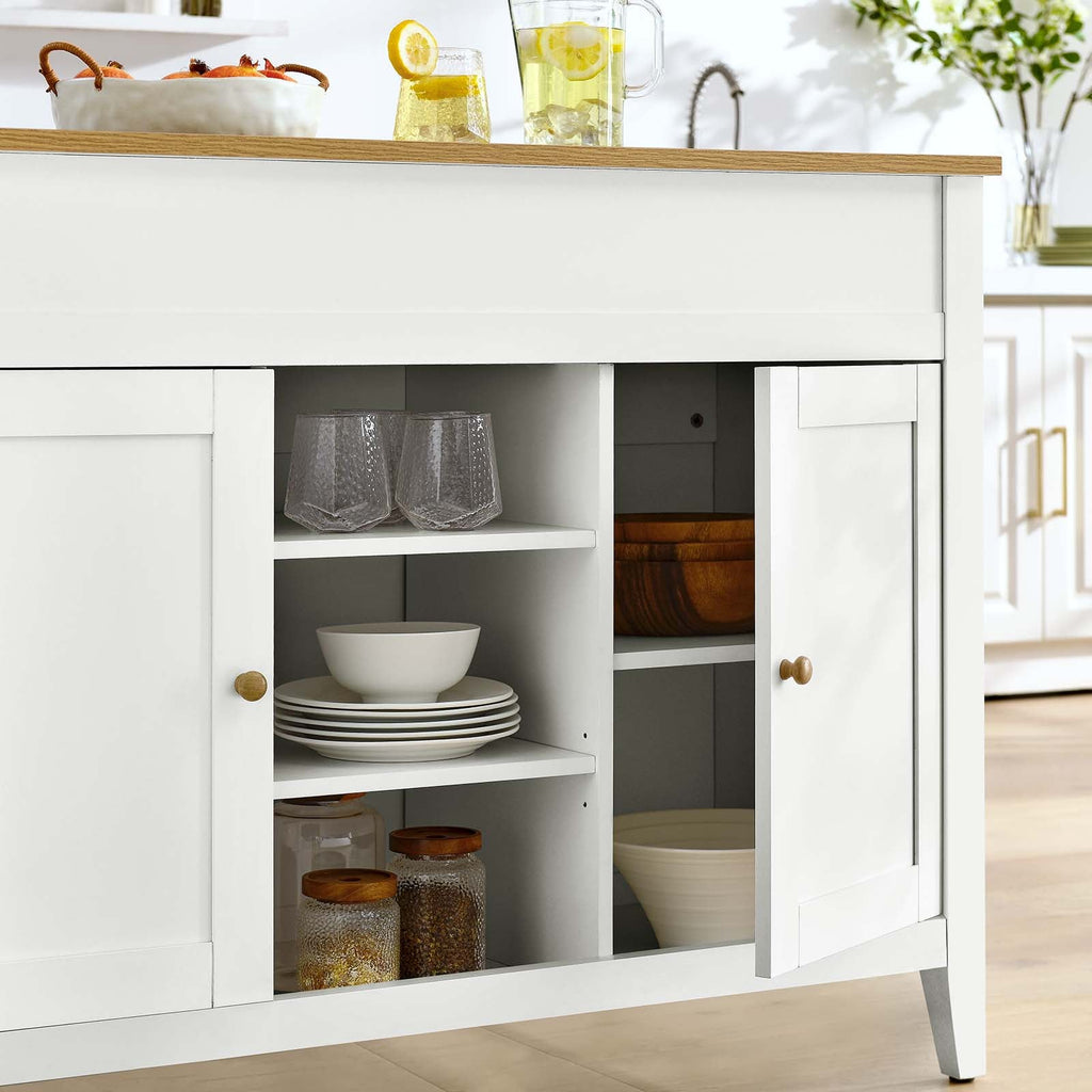 Garland Kitchen Island by Modway