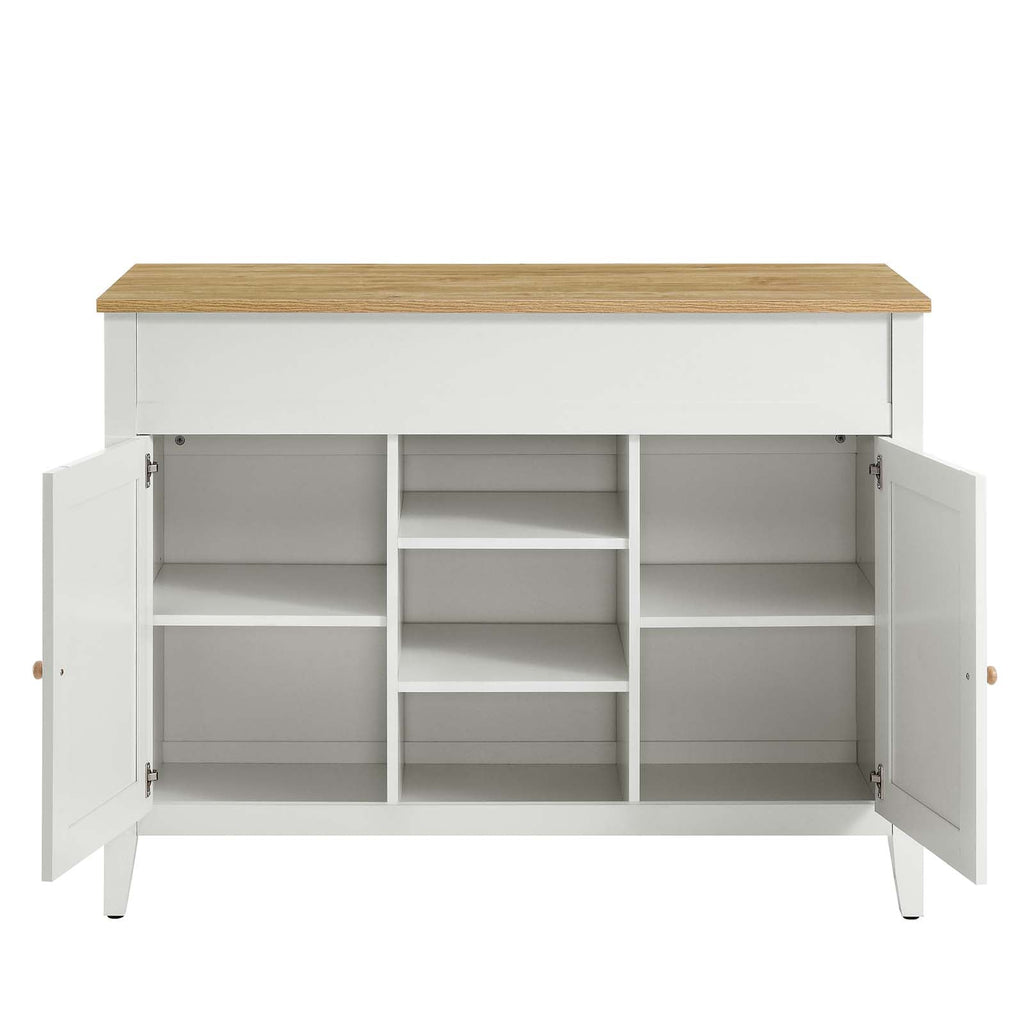 Garland Kitchen Island by Modway
