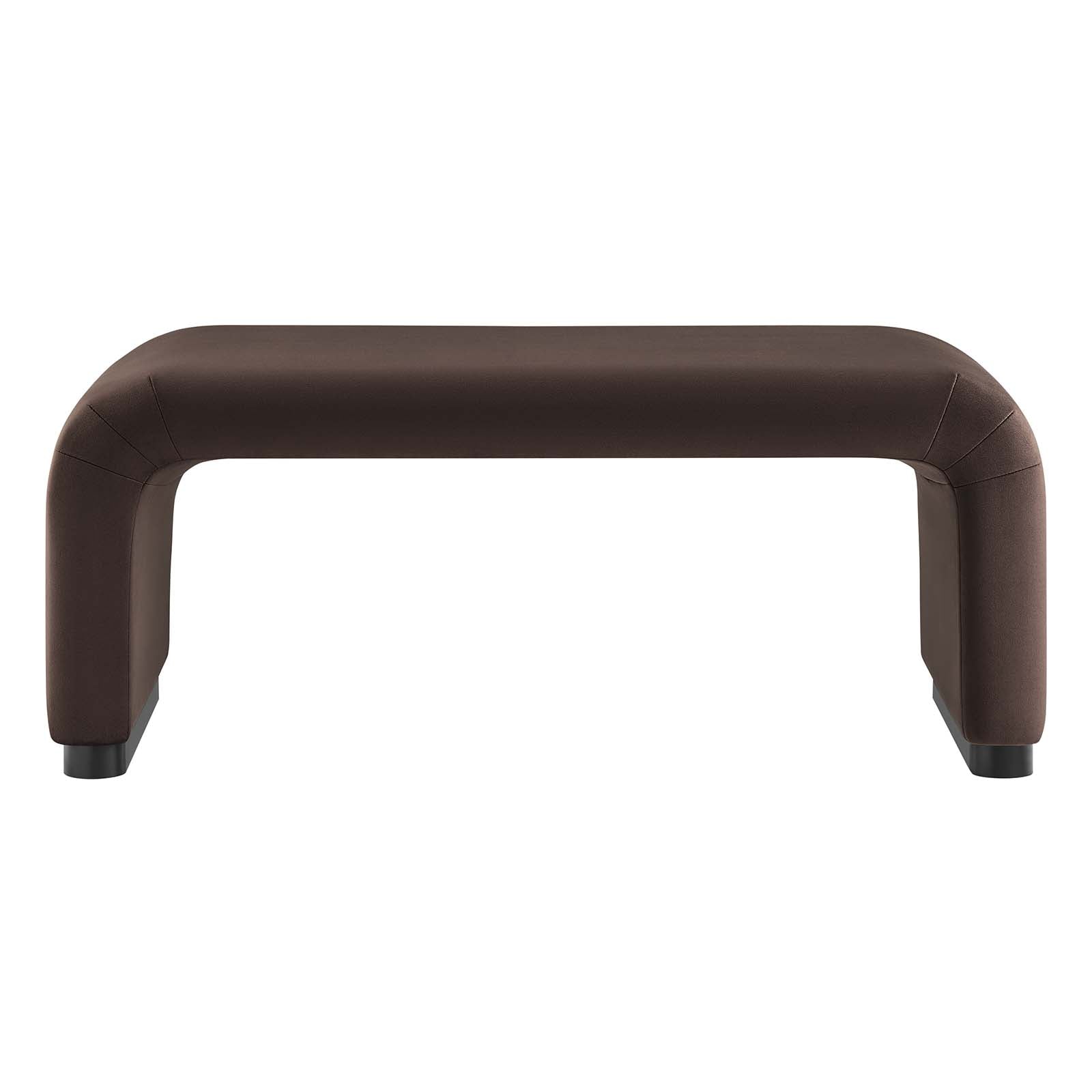 Koda Performance Velvet Waterfall Ottoman by Modway