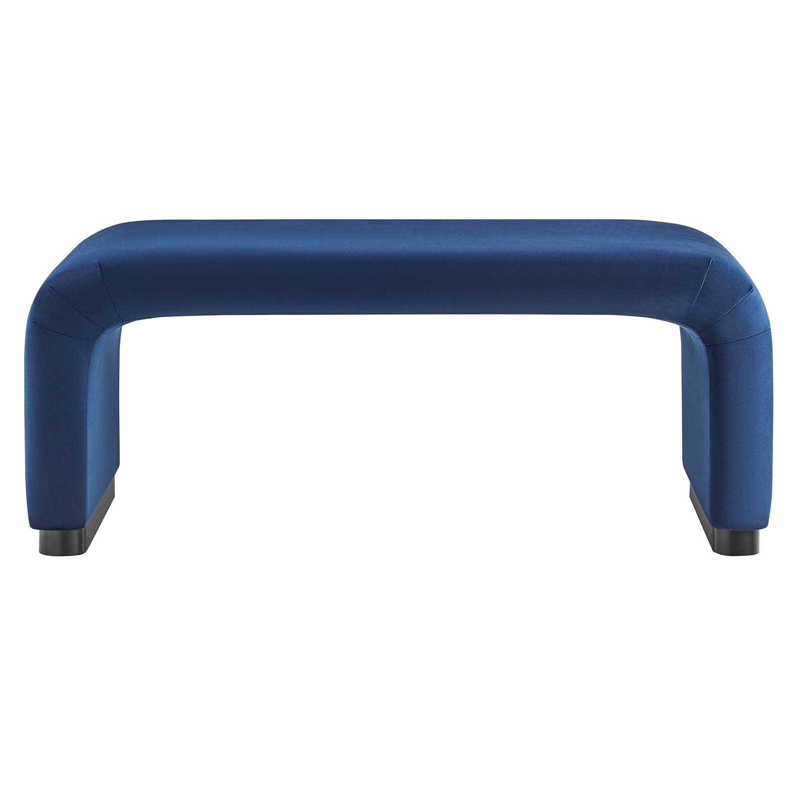 Koda Performance Velvet Waterfall Ottoman by Modway